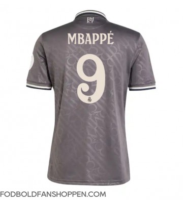 Real Madrid Kylian Mbappe #9 Tredjetrøje 2024-25 Kortærmet